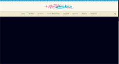 Desktop Screenshot of happyandhealthy.com